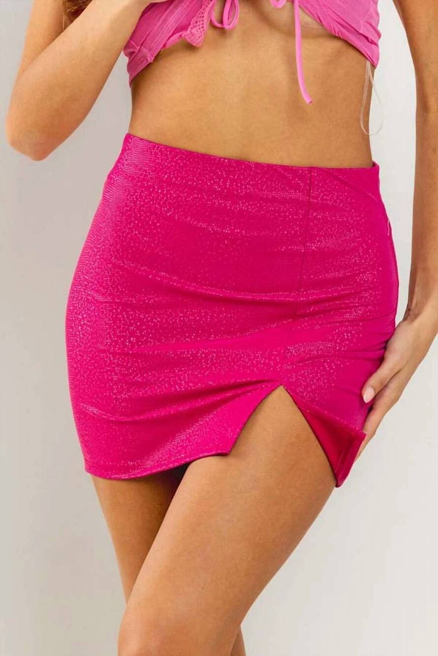 NEW BETTER BE women's forever yours mini skirt in pink